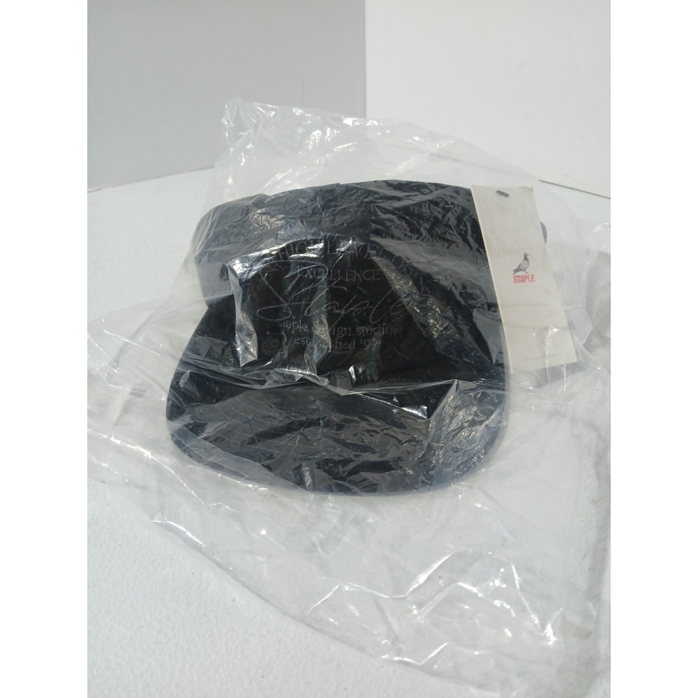 Jeff‎ Staple Snapback Hat Black